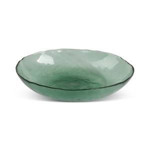 Miska Montenegro, Terra Colection Art Glass,  silnostěnné sklo,  průměr cca 21cm