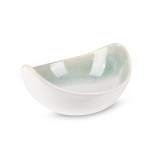Miska ve tvaru lodičky z kolekce Liana,  Ceramic Art,  glazovaná keramika,  velikost 16cm