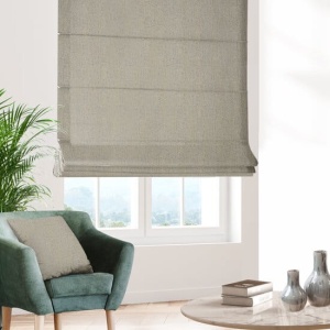 Římská roleta na míru,  látka GARD 670, elegantní písková melanž