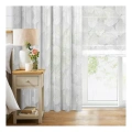 397139 záclona Rabi1 potisk stříbřitý botanický vzor listy náhled1.webp