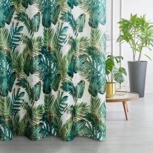 Závěs Davos Z, velvet s efektním potiskem,  řasící páska, velikost 140x270cm, lze zkrátit