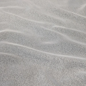 Záclona Sable, bílá, francouzský voál, křížový vzor deštíku, XL výška až 305cm,  šití na míru