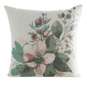 Povlak  na polštář Len46, látka v přírodním stylu, imitace lnu, velikost 45x45cm