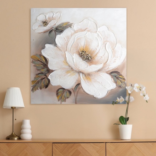 Dekorační obraz Flower 664A ruční malba.jpg
