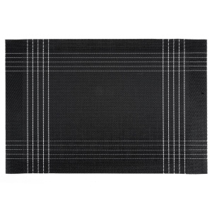 Stolní podložka Kara-C, prošití ozdobnými nitkami, sada 6ks, velikost  45x30cm