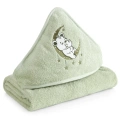 472512 dětská usuška s kapucí Baby74 mátová.webp