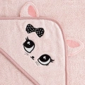 472446 dětská osuška Baby72 s kapucí detail.webp