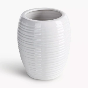 Dekorační nižší váza Aria W03, glazovaná keramika, řada Simple design, výška 17cm