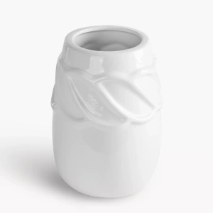 Dekorační nižší váza Lisa W02, glazovaná keramika, řada Simple design, výška 20cm