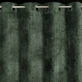 453379 závěs Aleta šenil tmavě zelený melanž detail2.webp