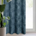 453378 závěs Aleta šenil tmavě modrá jeans melanž.webp