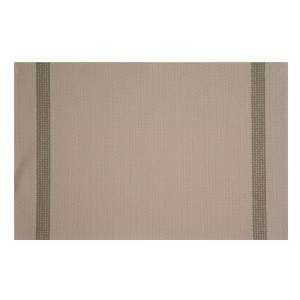 Stolní podložka Ruby-B, barva béžová-hnědá, prošití ozdobnými nitkami, sada 6ks, velikost  45x30cm