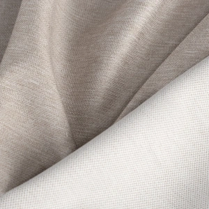 Závěs na míru California1, barva natural-jemně béžová,  volitelná strana pro ušití - melanž nebo jednobarevná