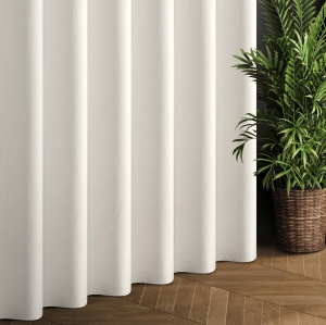 Závěs na míru Violi Premium, barva natural,  100% blackout zatemňující