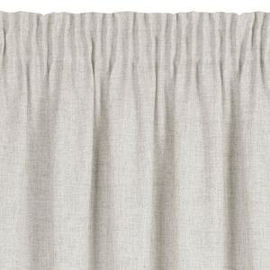Jula2 - TRENDY eko provedení - látka volněji tkaná s plátěnou strukturou, barva béžová melanž, velikost 140x270cm, výšku lze zkrátit