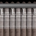 487123 závěs Nilo tmavě hnědý detail4.webp
