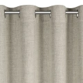 484375 závěs Linda na kroužcích tmavší béž detail2.webp