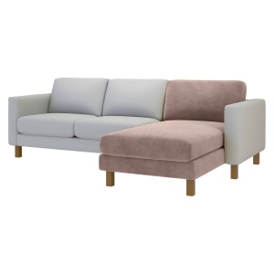 Karlstad - potah na pohovku Ikea, modul lenošky, různé látky a barvy