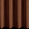 495376 závěs Melanie na kroužcích hnědý detail.webp