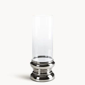 Větší svícen Darin03, kolekce Classic design, keramika - sklo, průměr 12cm, výška 29cm