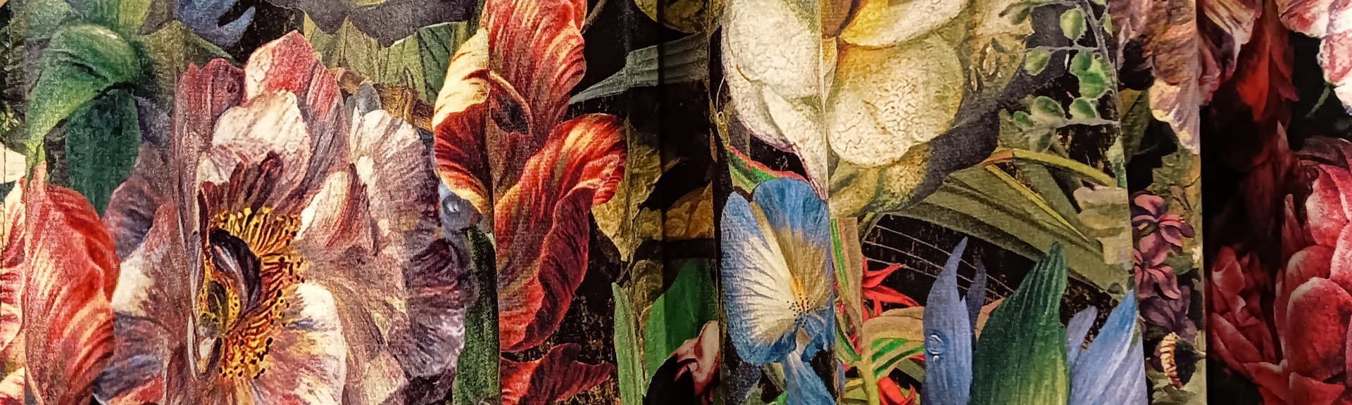 Závěs Peony Digital print